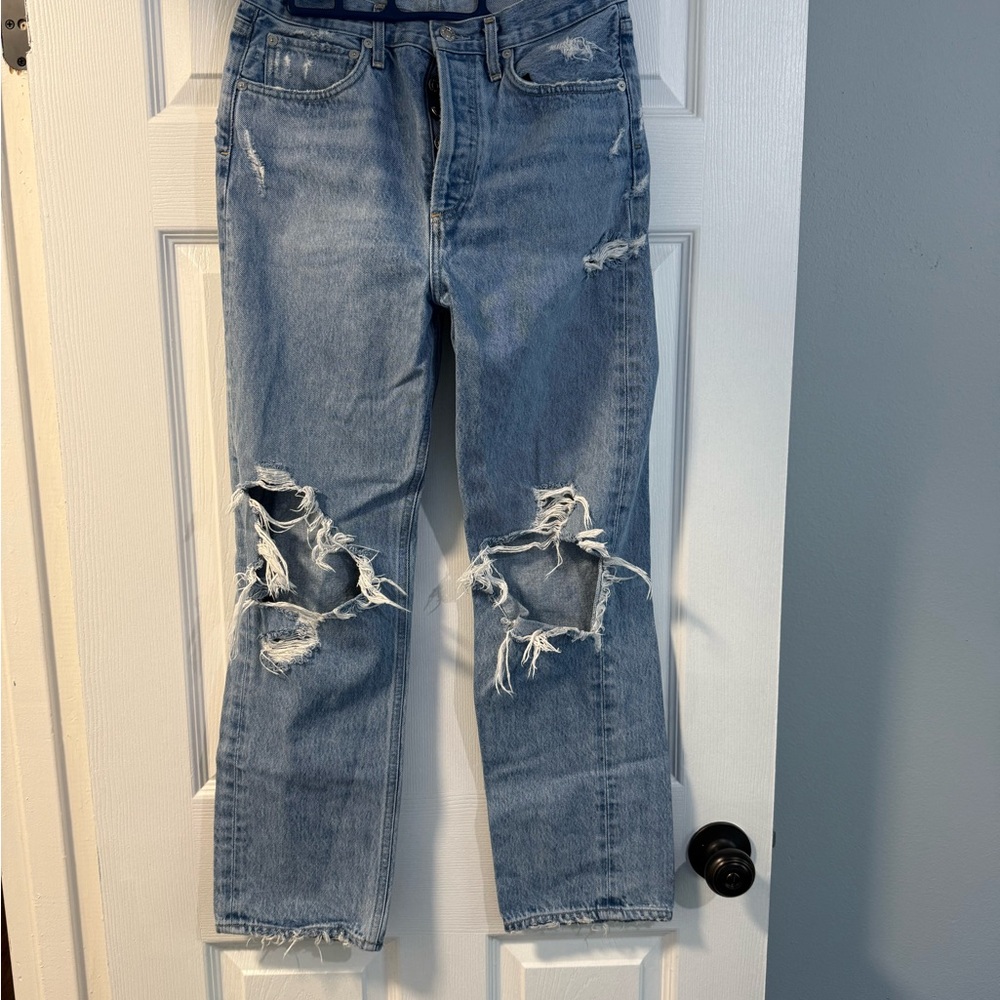 Agolde  - Women’s - Blue Denim Jeans - 26